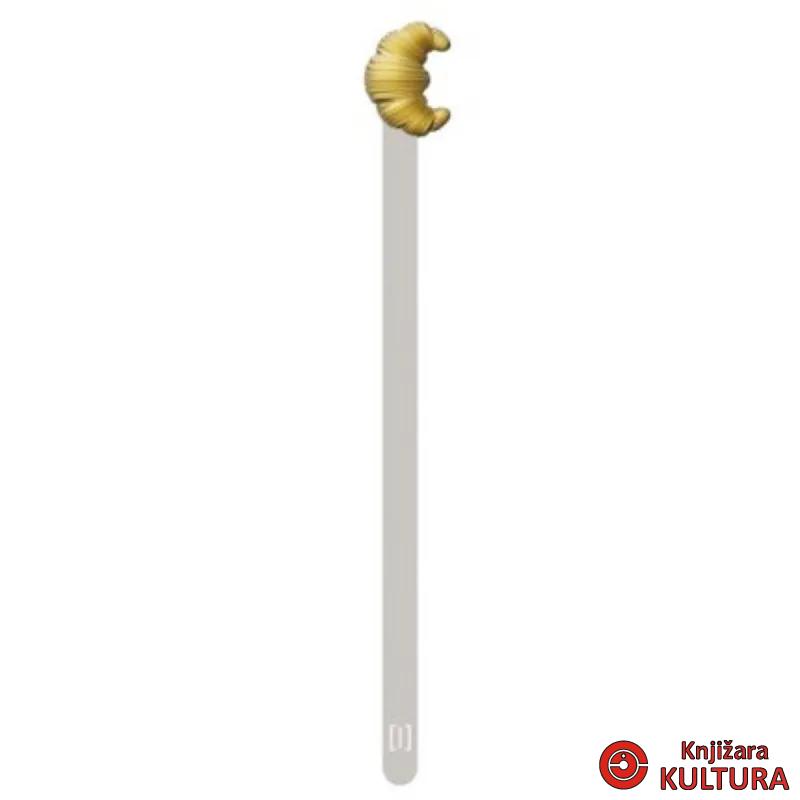 OBILJEŽIVAČ STRANICA 3D METALNI – Croissant 