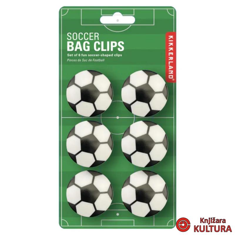 ŠTIPALJKA ZA VREĆICU FOOTBALL 