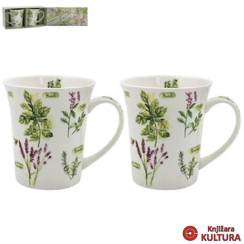 ŠOLJE SET 2U1 HERB GARDEN LP96567 