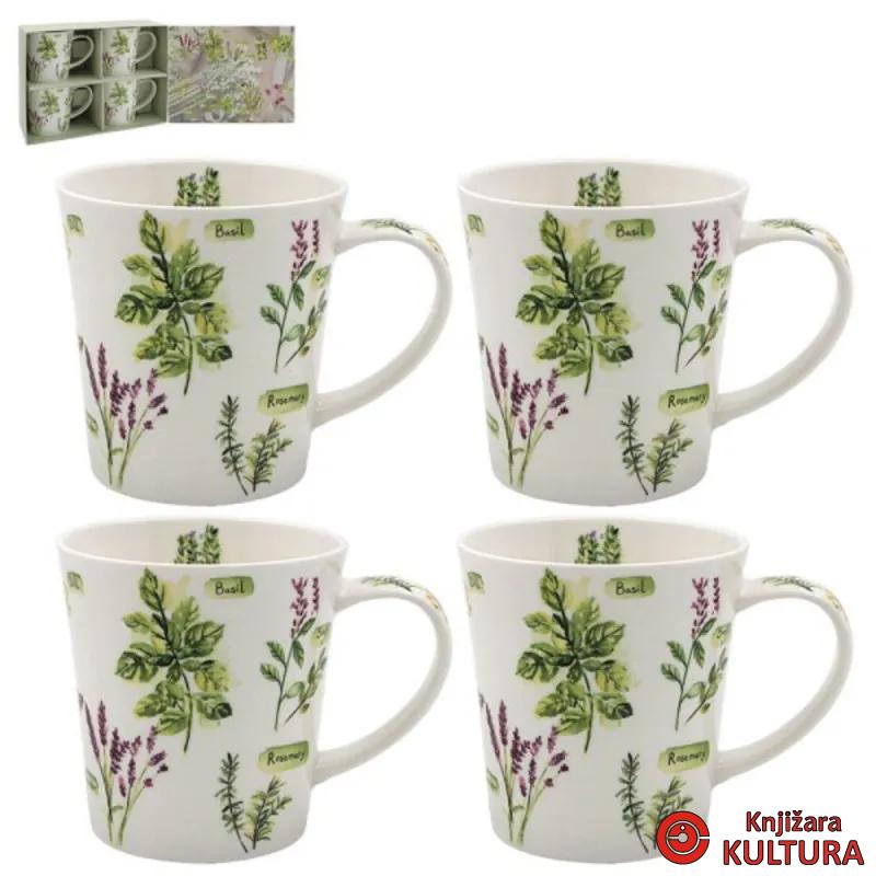 ŠOLJE SET 4U1 HERB GARDEN LP96568 