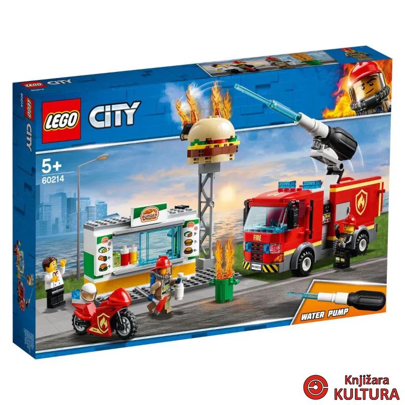 LEGO SPAŠAVANJE BURGER BARA OD POŽAR 