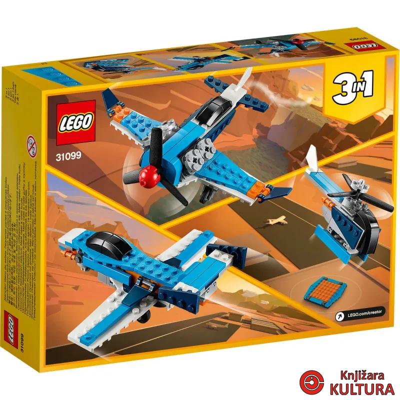 LEGO AVION S PROPELEROM 