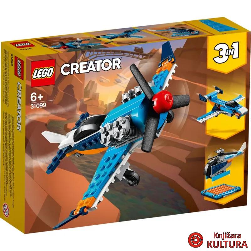 LEGO AVION S PROPELEROM 