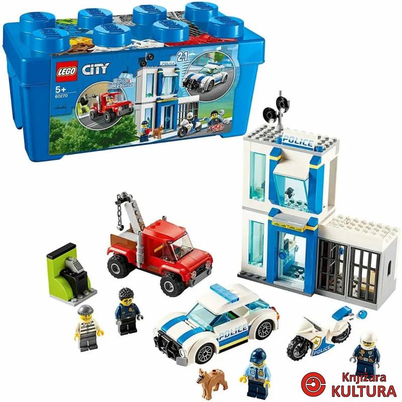 LEGO KUTIJA SA KOCKICAMA POLICIJA 