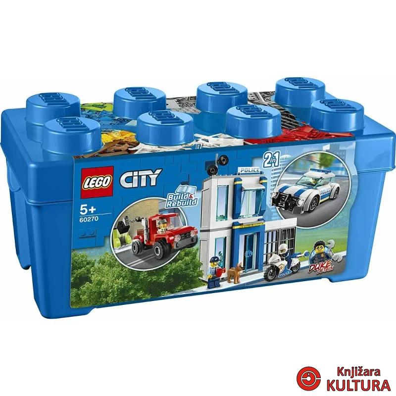 LEGO KUTIJA SA KOCKICAMA POLICIJA 