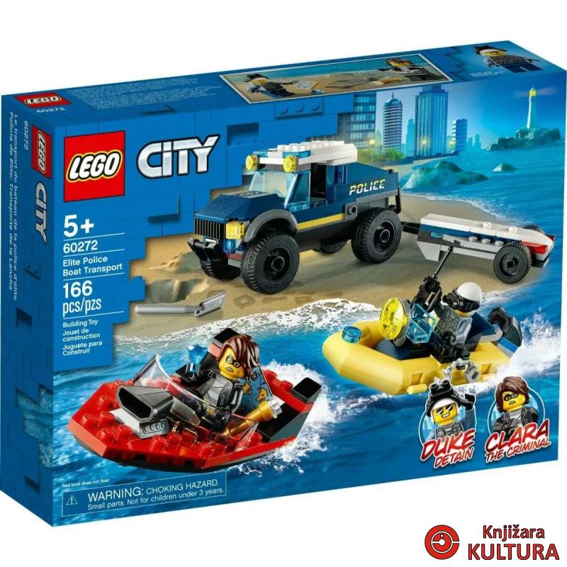 LEGO TRANSPORTČAMCEM ELITNE POLICIJE 