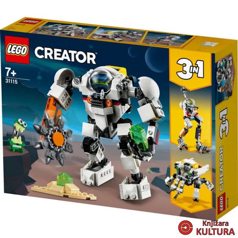 LEGO SVEMIRSKI RUDARSKI ROBOT 