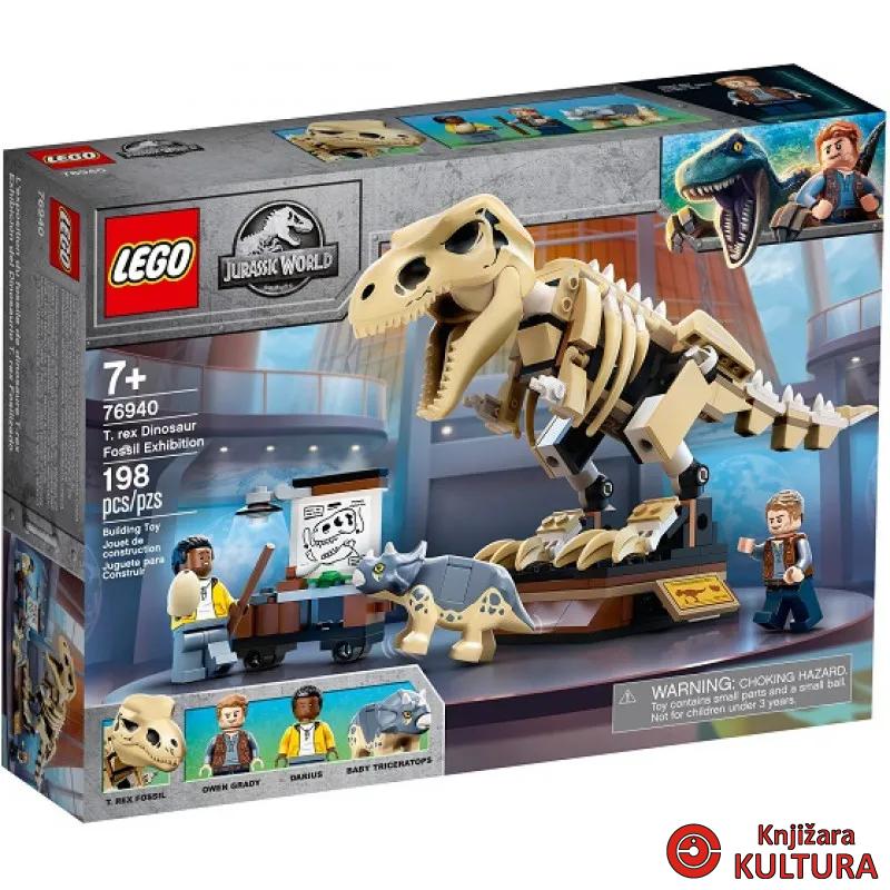 LEGO IZLOŽBA FOSILA T-REXA 