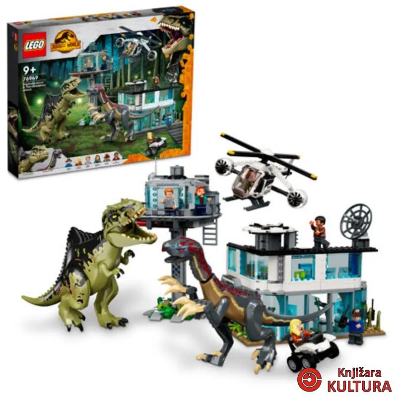 LEGO NAPAD GIGANOTOSAURUSA 