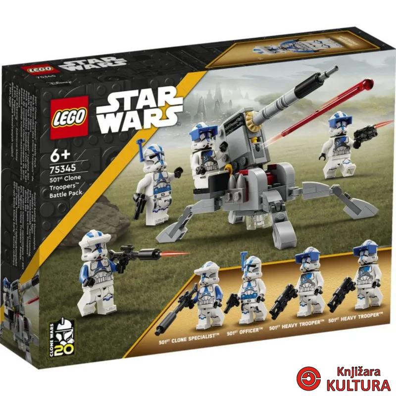 LEGO 501-VI CLONE TROOPERS BORBENI KOMPLET 