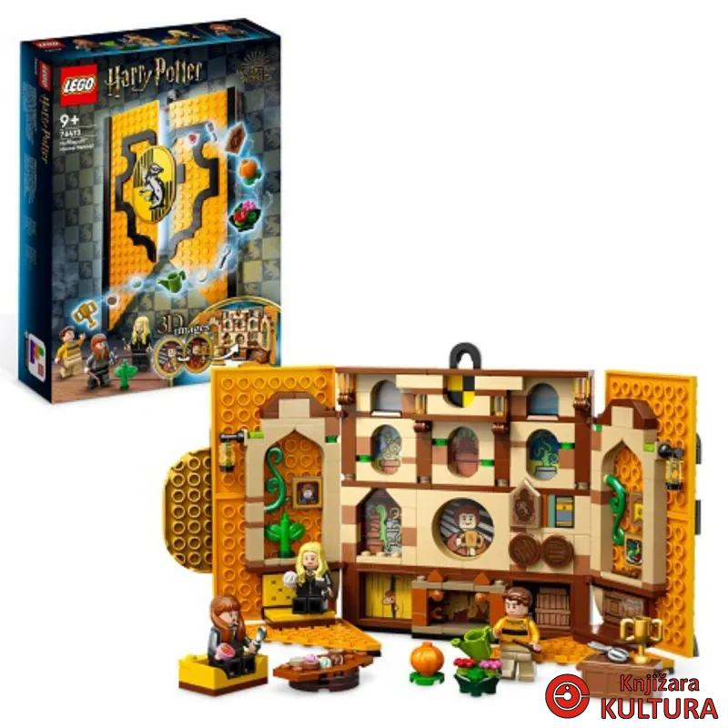 LEGO HUFFLEPUFF KUĆNI BANNER 