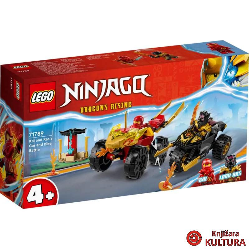 LEGO KAI I RASS BORBA AUTOMOBILA I BICIKLA 