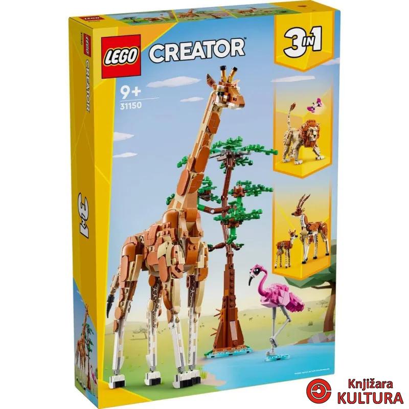 LEGO DIVLJE SAFARI ŽIVOTINJE 