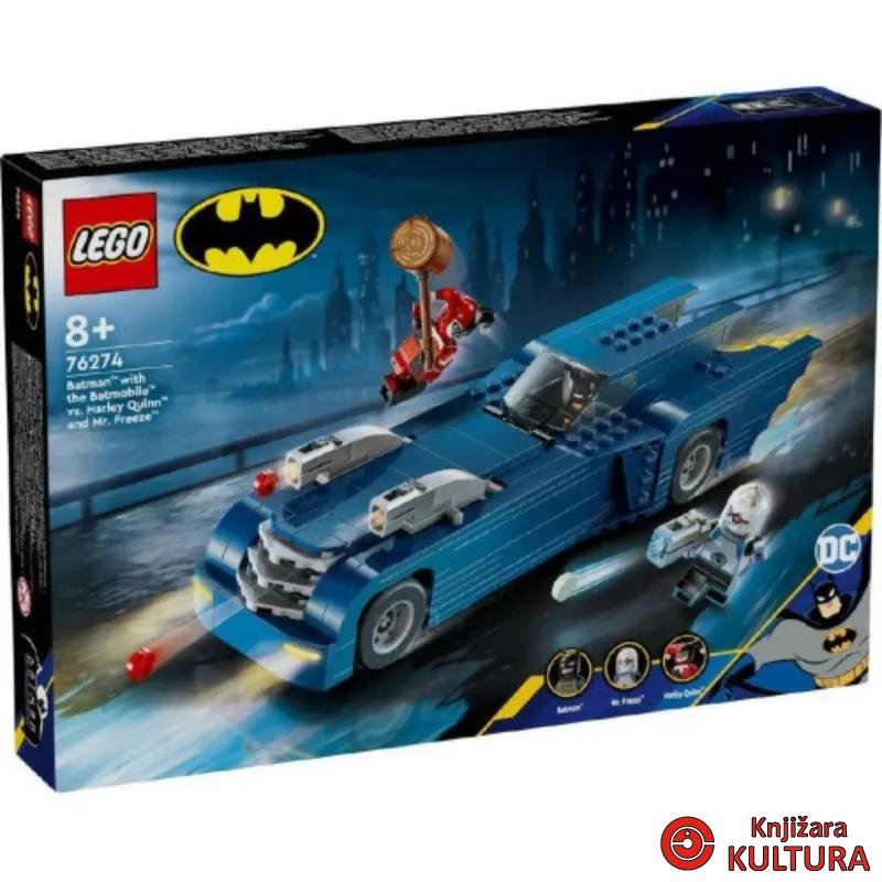 LEGO BATMAN SA BATMOBILE-OM PROTIV HARLEY QUINN I MR FREEZE-A 