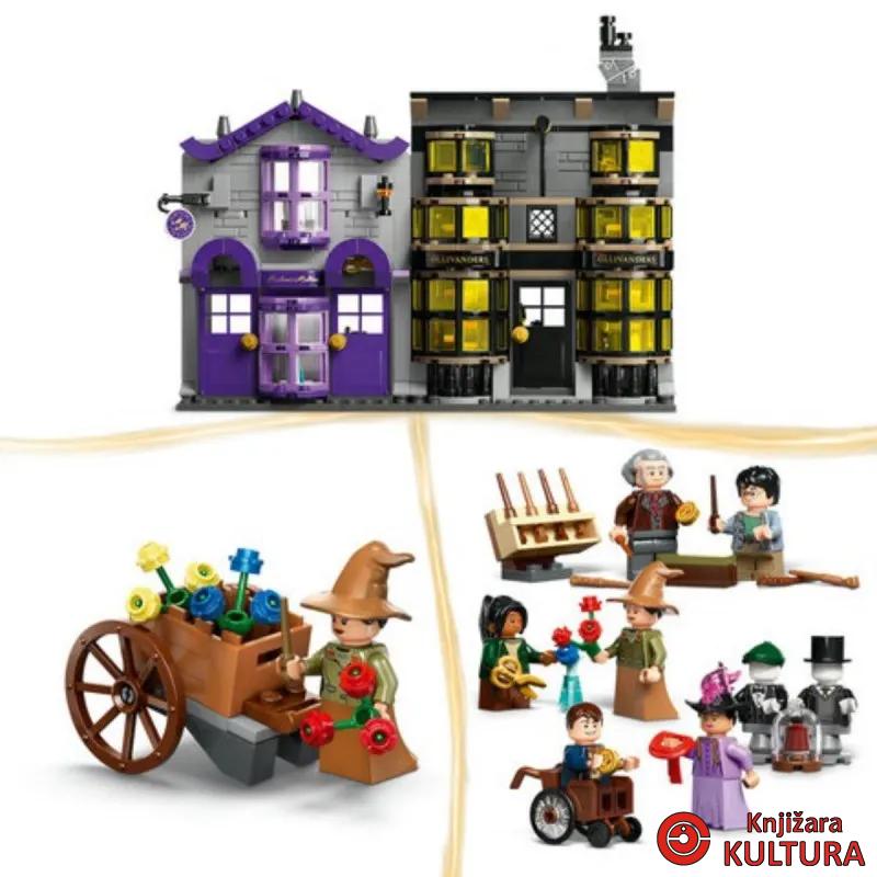 LEGO ODORE OLIVANDER-A I MADAM MALKIN 
