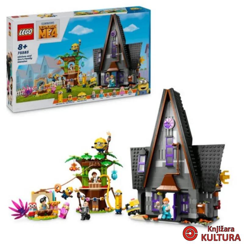 LEGO MINIONS I GRUOVA PORODIČNA VILA 