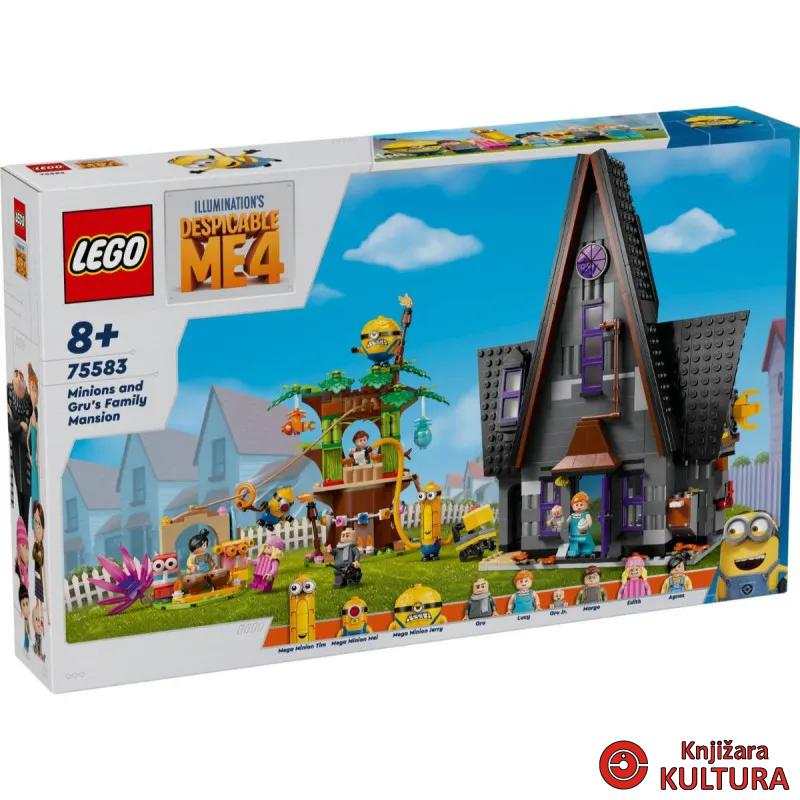 LEGO MINIONS I GRUOVA PORODIČNA VILA 