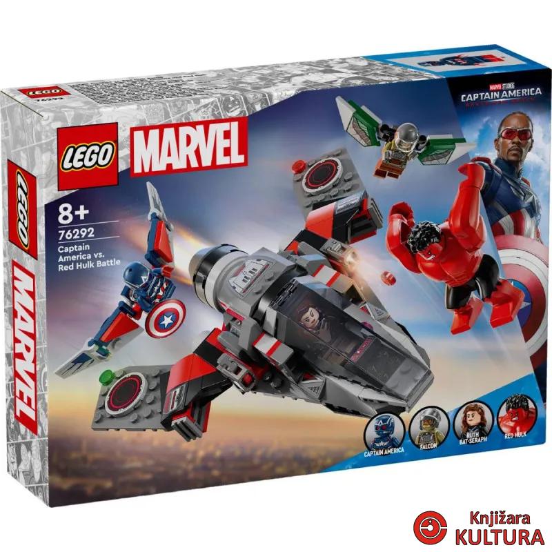 LEGO KAPETAN AMERIKA CRVENI HULK BORBA 