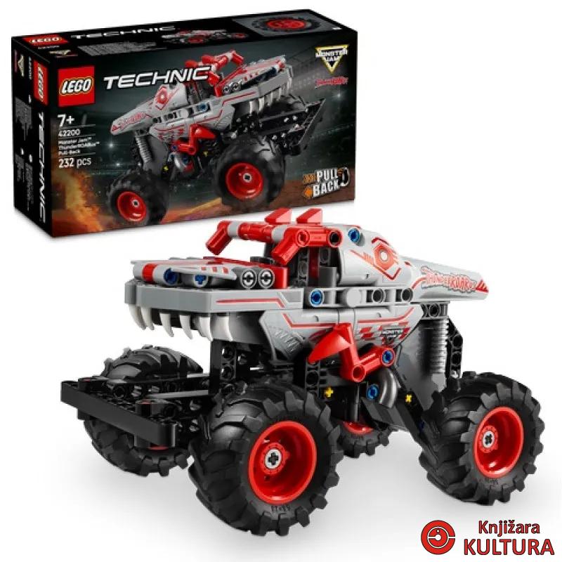 LEGO MONSTER JAM THUNDERROARUS PULL-BACK 
