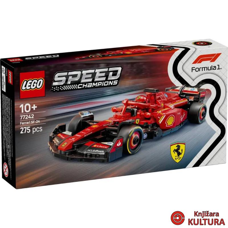 LEGO FERRARI SF-24 TRKAĆI AUTO 