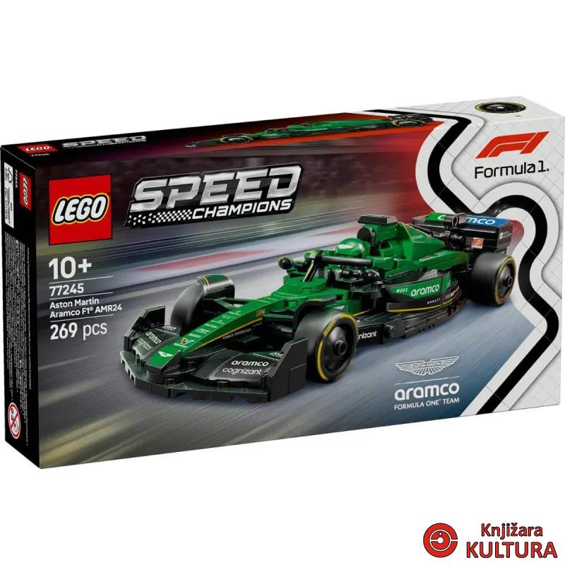 LEGO ASTON MARTIN ARAMCO AMR24 TRKAĆI AUTO 