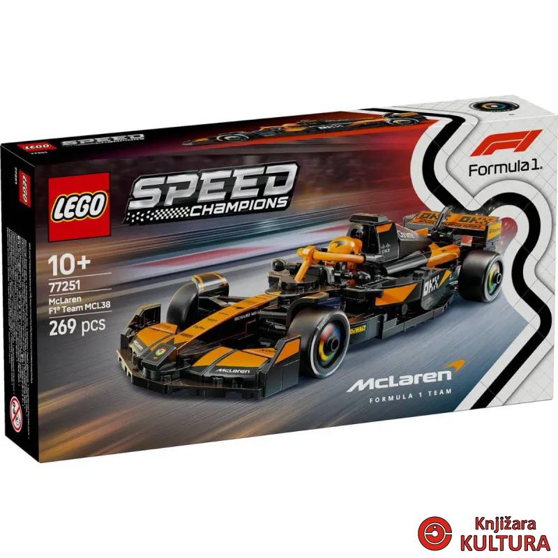 LEGO MCLAREN TEAM MCL38 TRKAĆI AUTO 