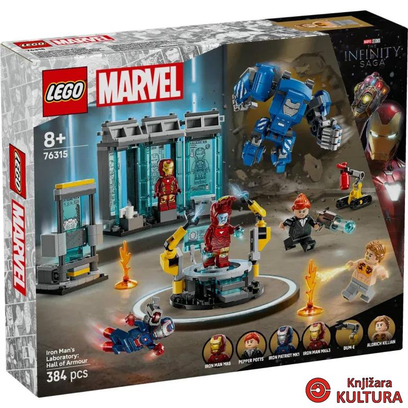 LEGO IRON MAN LAB DVORANA 