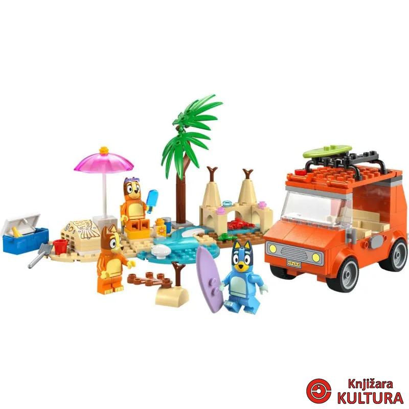 LEGO 4PLUS BERRY 2025 BLUEYEVA PLAŽA I PUTOVANJE PORODICE AUTOM 4+ 