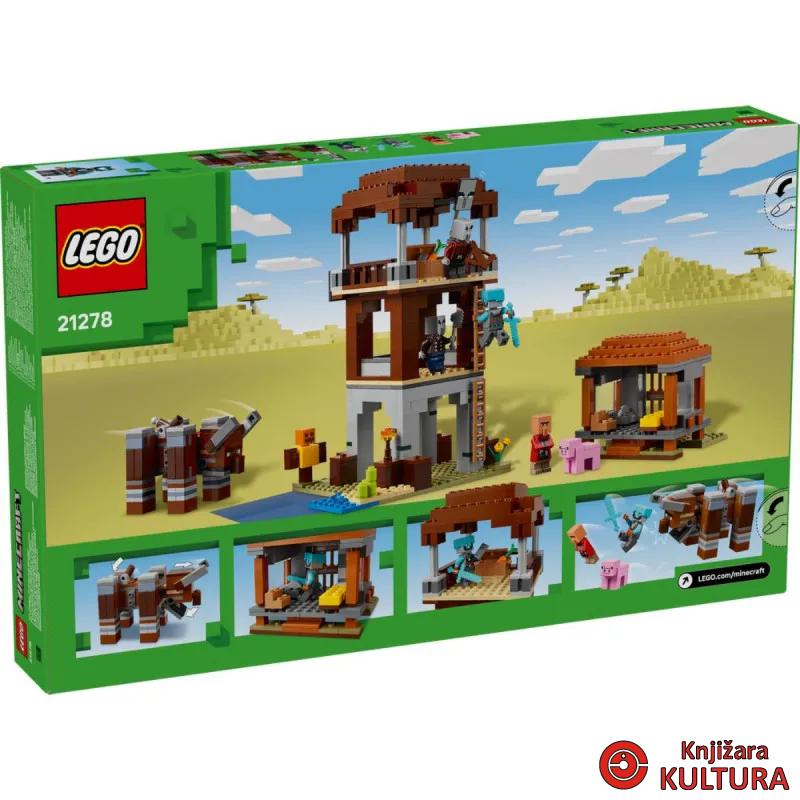 LEGO MINECRAFT PREDSTRAŽA PLJAČKAŠA 9+ 