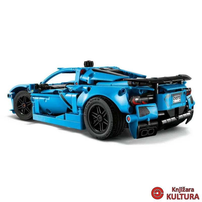 LEGO TECHNIC CHEVROLET CORVETTE STINGRAY BLUE 9+ 