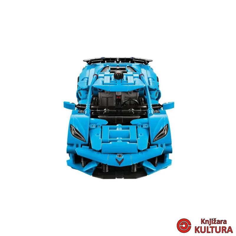 LEGO TECHNIC CHEVROLET CORVETTE STINGRAY BLUE 9+ 