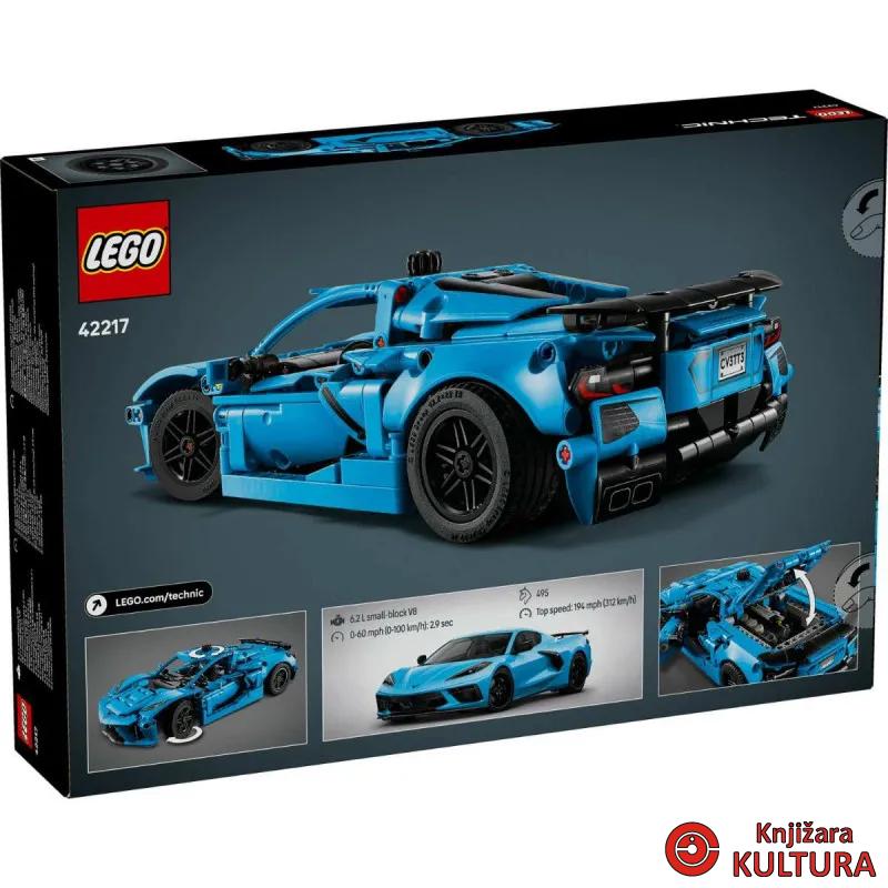 LEGO TECHNIC CHEVROLET CORVETTE STINGRAY BLUE 9+ 