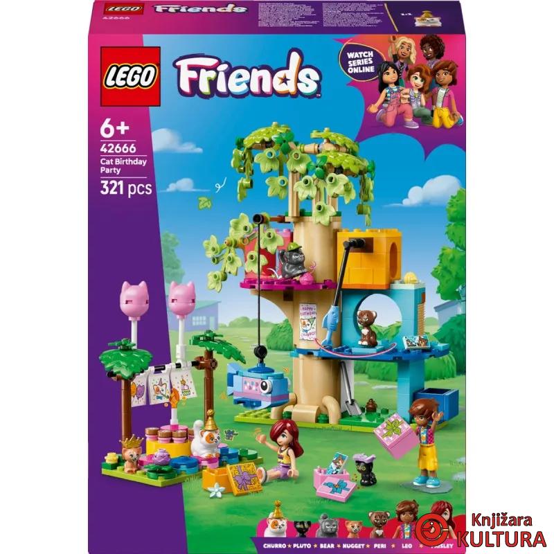 LEGO LEGO FRIENDS MAČJA ZABAVA I KUĆICA NA DRVETU 6+ 