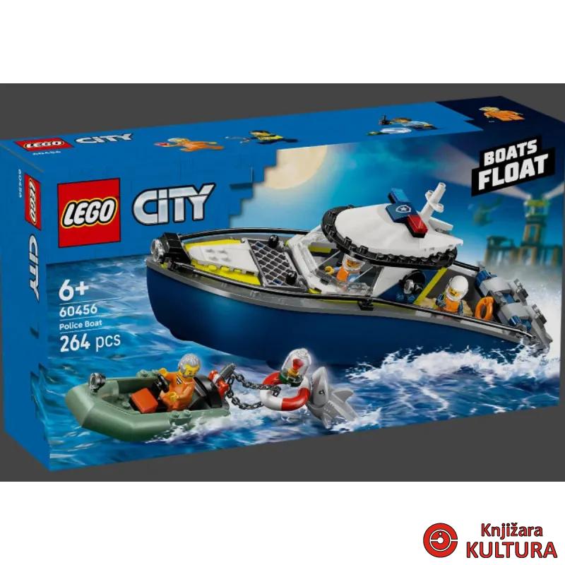 LEGO CITY POLICE POLICIJSKA POTJERA BRODOM 6+ 