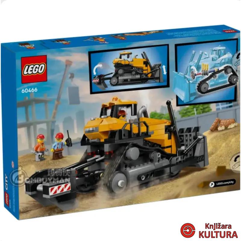 LEGO CITY BIG VEHICLES ŽUTI BULDOŽER 8+ 