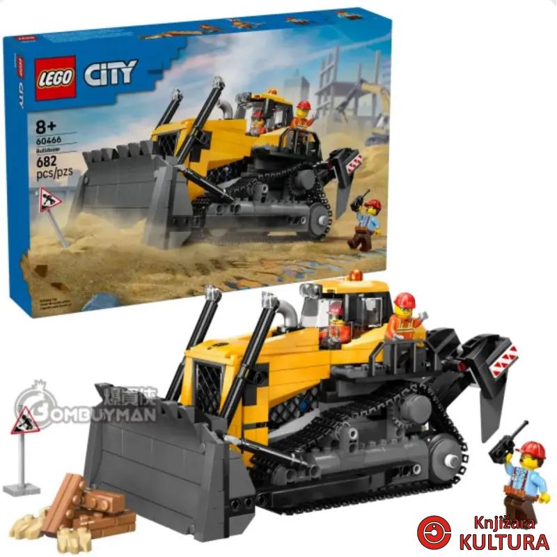 LEGO CITY BIG VEHICLES ŽUTI BULDOŽER 8+ 