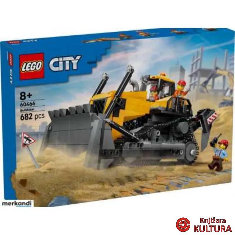 LEGO CITY BIG VEHICLES ŽUTI BULDOŽER 8+ 