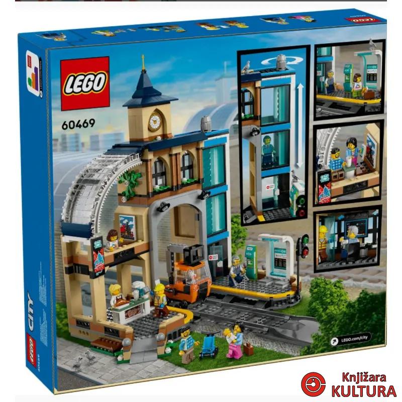 LEGO CITY TRAINS GLAVNA ŽELJEZNIČKA STANICA 7+ 