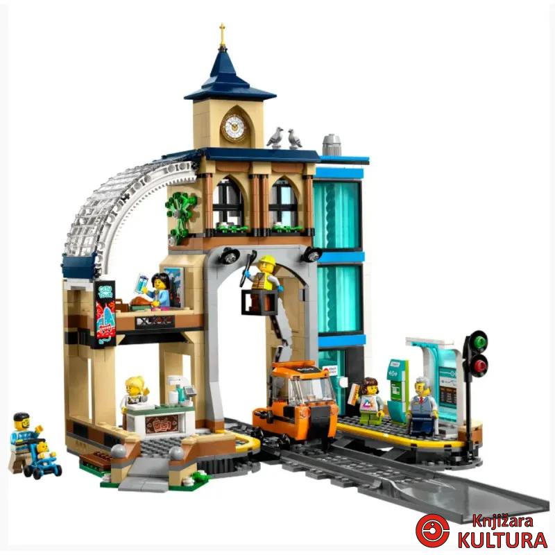 LEGO CITY TRAINS GLAVNA ŽELJEZNIČKA STANICA 7+ 