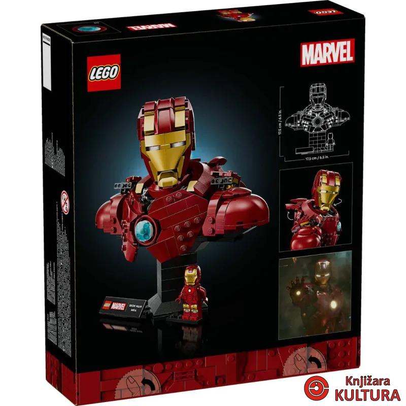 LEGO SUPER HEROES MARVEL IIRON MAN MK6 KACIGA 18+ 