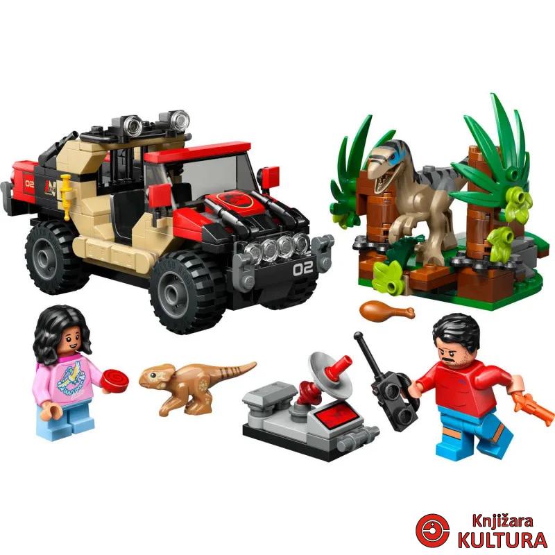 LEGO JURASSIC WORLD BJEKSTVO RAPTORA TERENCEM 6+ 
