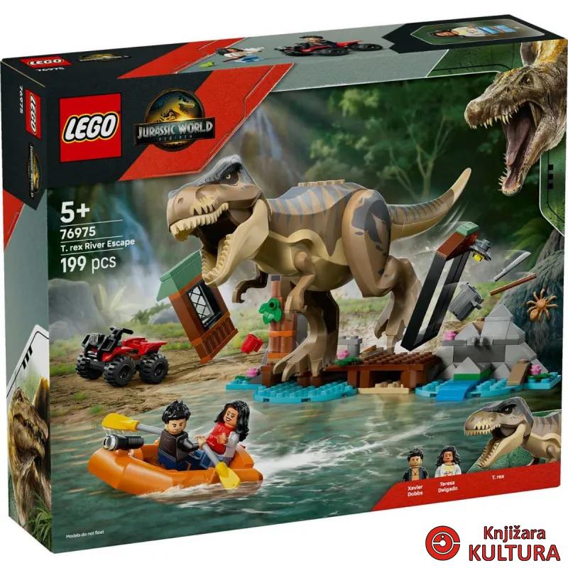 LEGO JURASSIC WORLD T.TEX BJEKSTVO OD RIJEKE 5+ 