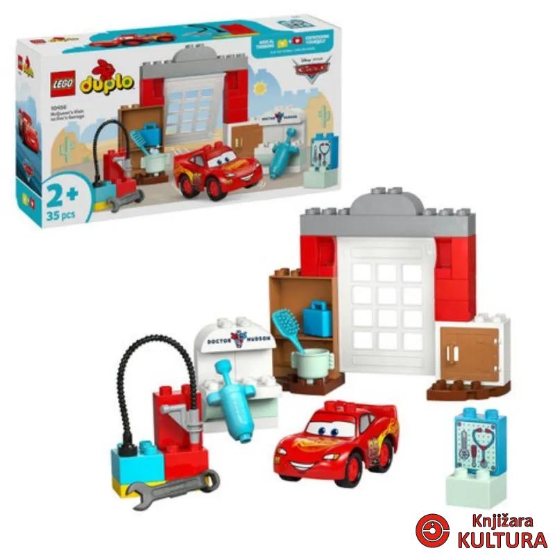 LEGO MCQUEENOV POSJET DOCOVOJ GARAŽI 
