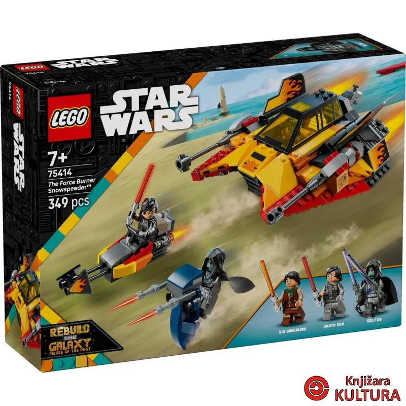 LEGO THE FORCE BURNER SNOWSPEEDER 