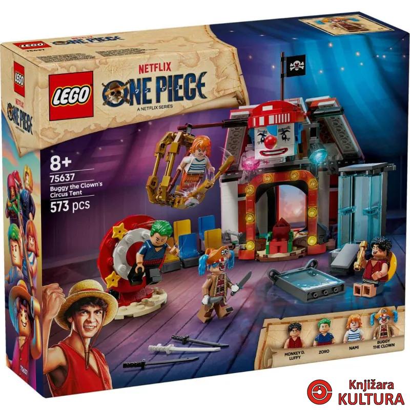 LEGO CIRKUSKI ŠATOR KLAUNA BUGGYJA 