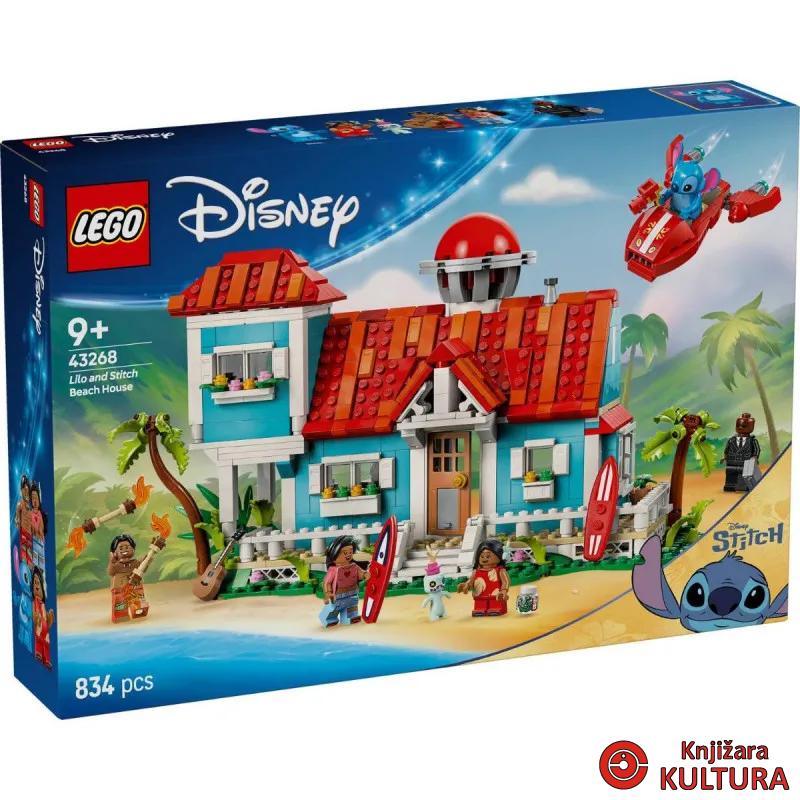LEGO LILO I STITCH KUĆA NA PLAŽI 