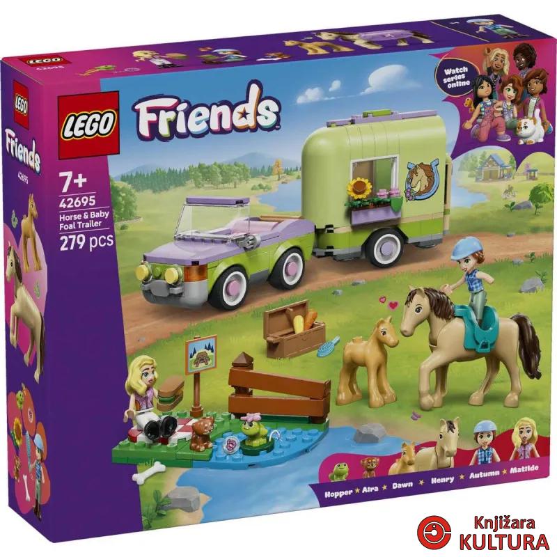 LEGO PRIKOLICA ZA ŽDRIJEBE I KONJE 