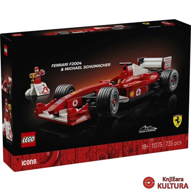 LEGO FERRARI F 2004  I Michael Schumacher 18+ 