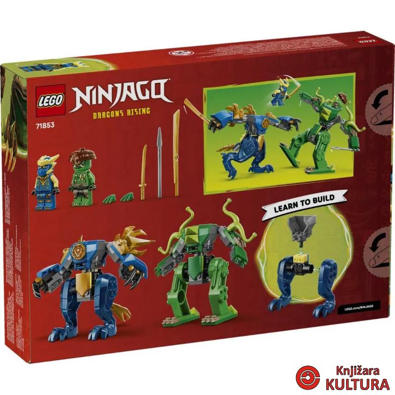 LEGO DVOBOJ SA JAYEVIM ROBOTOM 4+ 