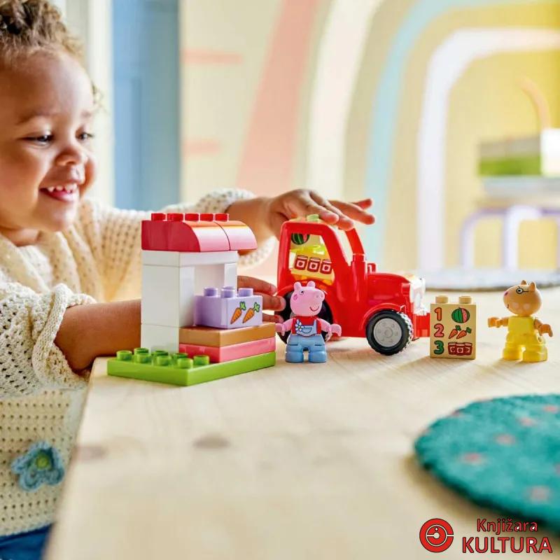 LEGO TRAKTOR I ŠTAND NA PIJACI 